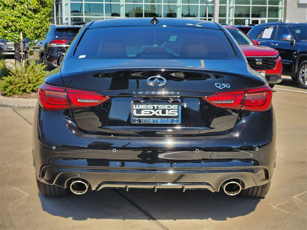 2024 INFINITI Q50 SENSORY Black at AutoSavvy Houston Southwest