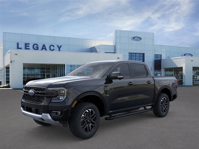 2025 Ford Ranger Lariat Black at Wharton Ford