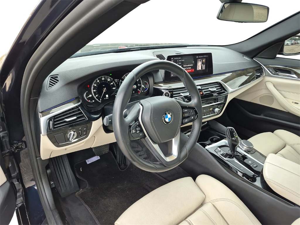 2019 BMW 5 Series 530i Blue at Bayway Cadillac of The Woodlands