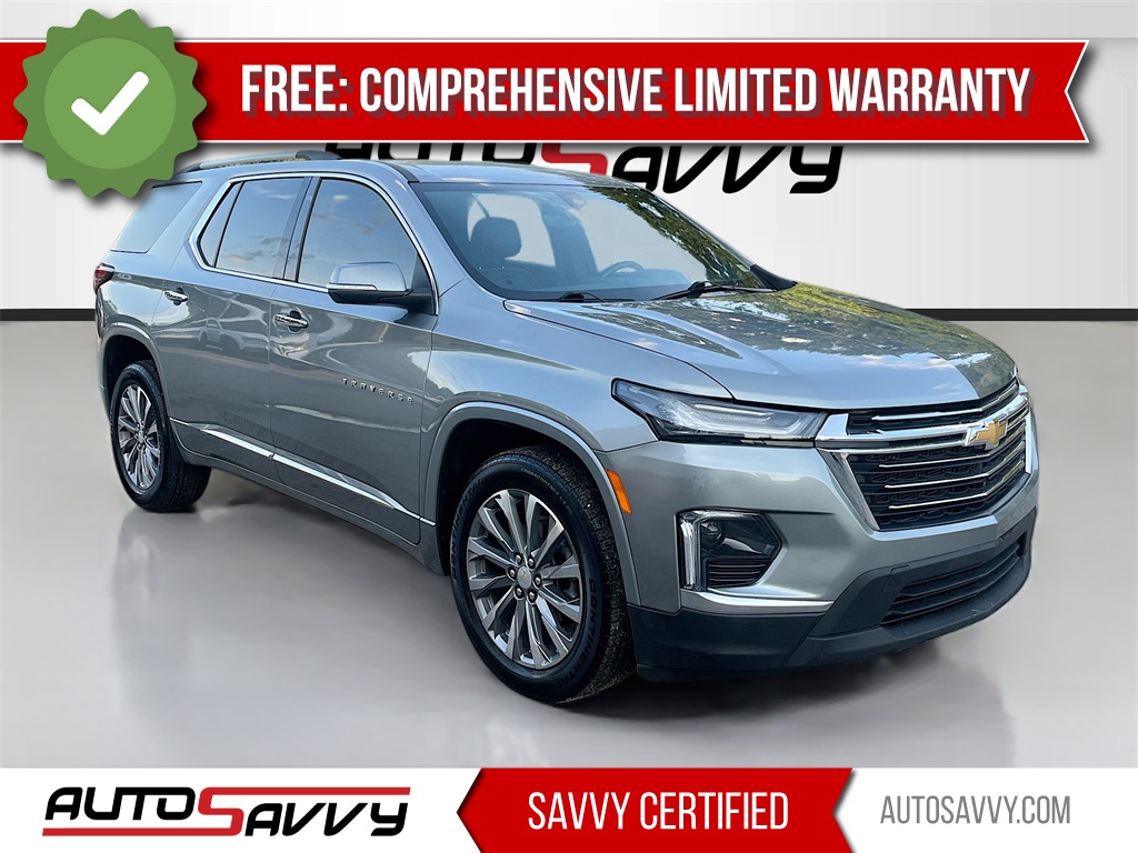 2023 Chevrolet Traverse Premier Gray at Bayway Chrysler Dodge Jeep Ram