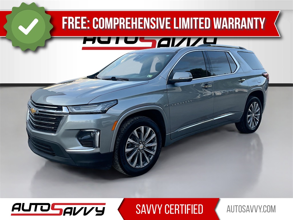2023 Chevrolet Traverse Premier Gray at Bayway Chrysler Dodge Jeep Ram