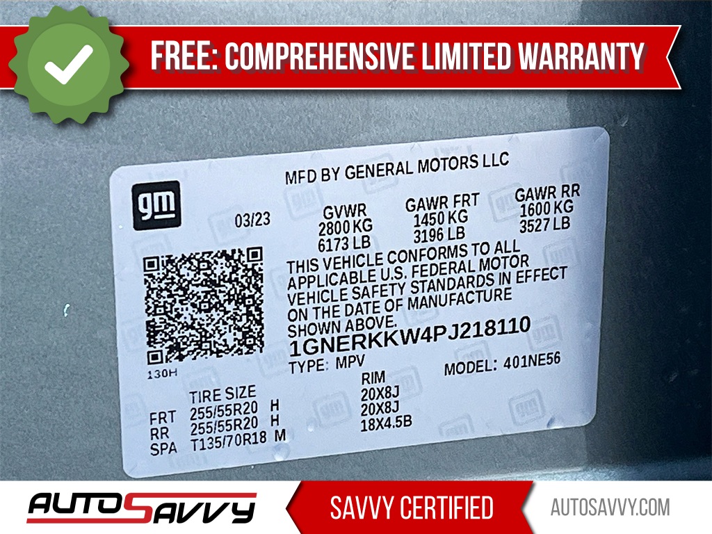 2023 Chevrolet Traverse Premier Gray at Bayway Chrysler Dodge Jeep Ram