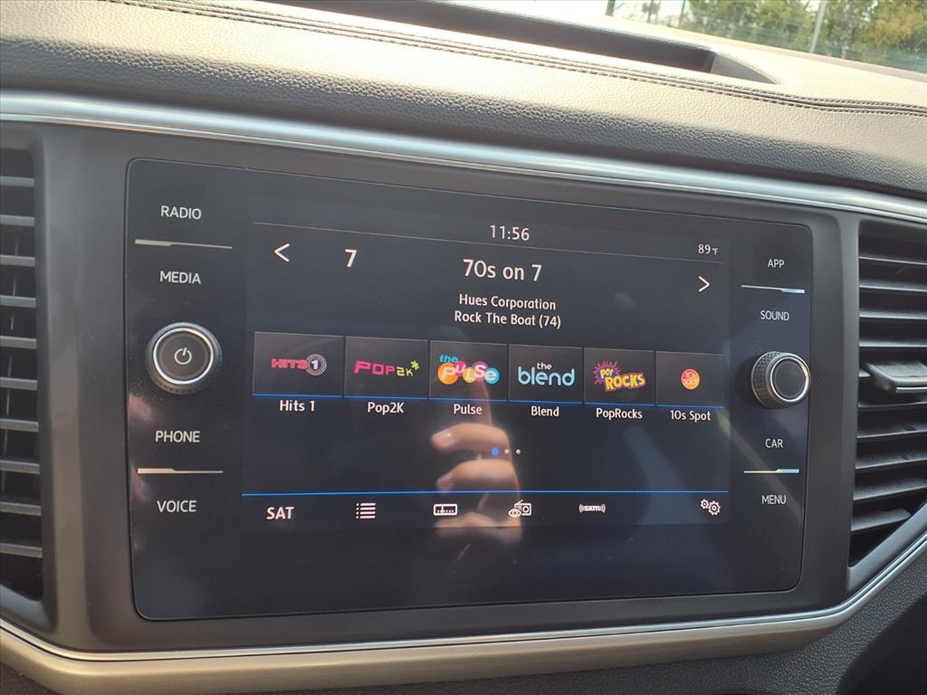 2019 Volkswagen Atlas 3.6L V6 SE Blue at DeMontrond Auto Country