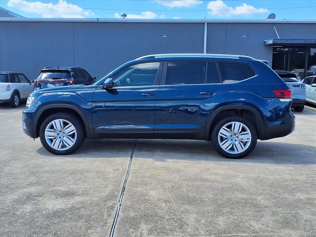 2019 Volkswagen Atlas 3.6L V6 SE Blue at DeMontrond Auto Country