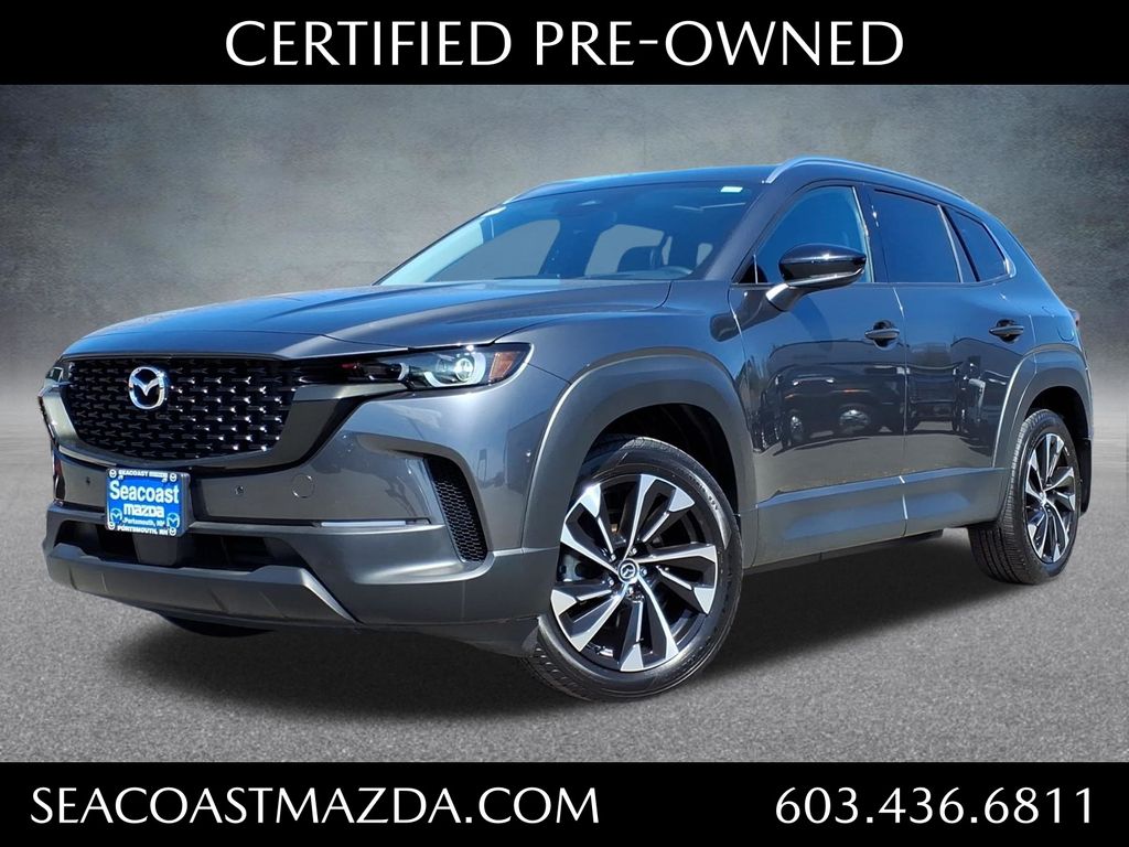 Machine Gray Metallic 2026 Mazda CX-50 Hybrid Premium Plus AWD SUV / Crossover All-Wheel Drive Continuously Variable Transmission