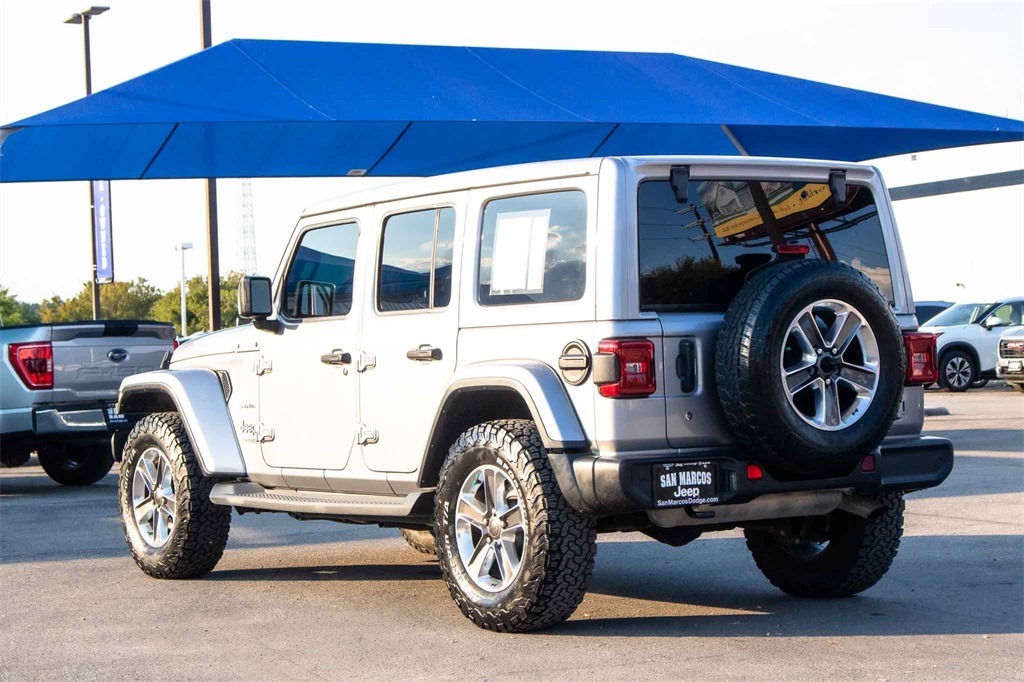 Used Car 2019 Jeep Wrangler  Unlimited Sahara For Sale Under $35,000 In San Marcos, Texas
