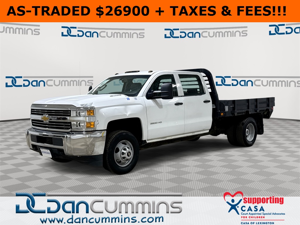 2015 Chevrolet Silverado 3500HD Work Truck Crew Cab LB 4WD