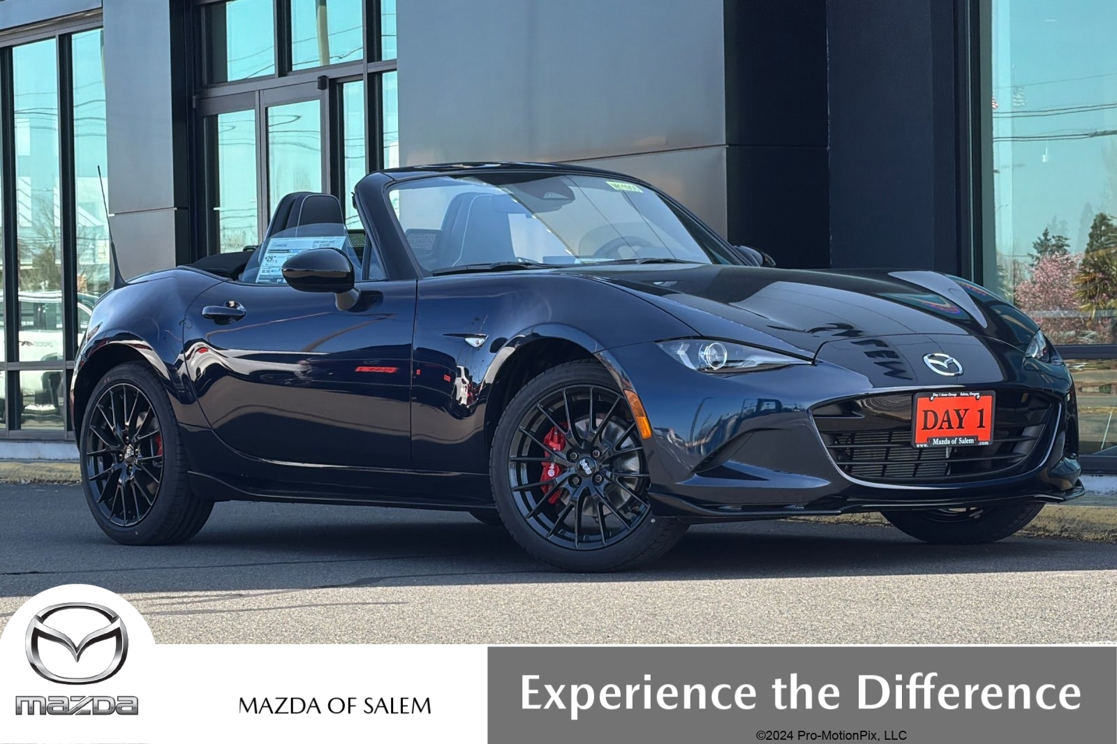 Crystal Blue 2026 Mazda MX-5 Miata Convertible Rear-Wheel Drive 6-Speed Manual