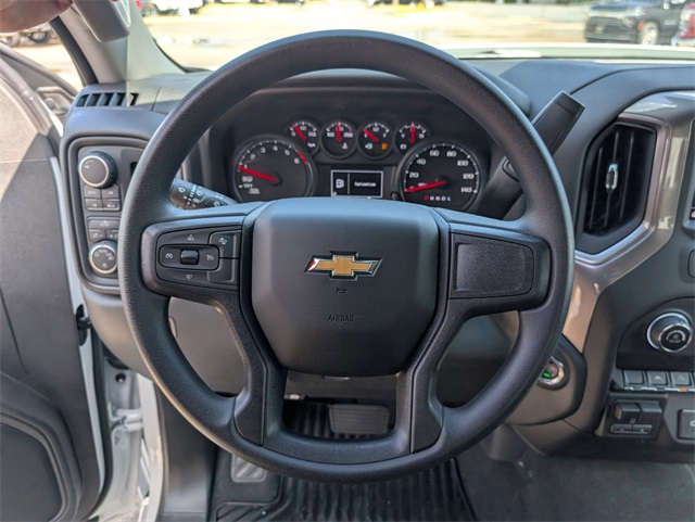 2025 Chevrolet Silverado 1500 Custom White at Monument Chevrolet