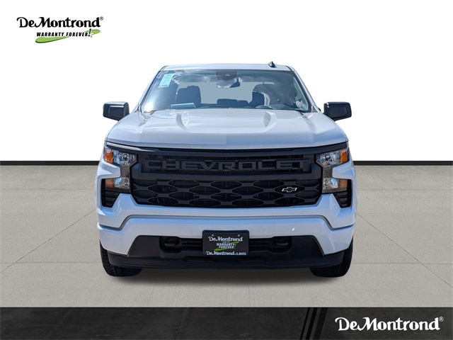 2025 Chevrolet Silverado 1500 Custom White at Monument Chevrolet