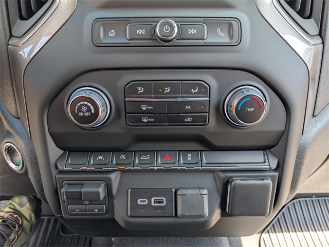 2025 Chevrolet Silverado 1500 Custom White at Monument Chevrolet