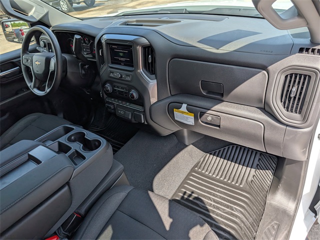 2025 Chevrolet Silverado 1500 Custom White at Monument Chevrolet