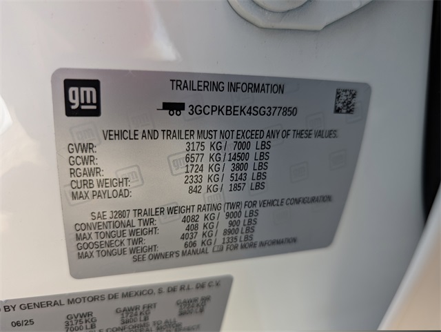 2025 Chevrolet Silverado 1500 Custom White at Monument Chevrolet