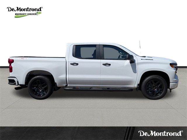 2025 Chevrolet Silverado 1500 Custom White at Monument Chevrolet