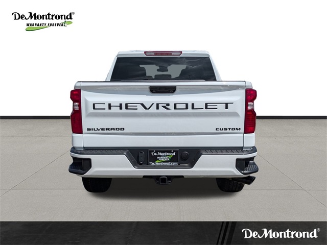 2025 Chevrolet Silverado 1500 Custom White at Monument Chevrolet