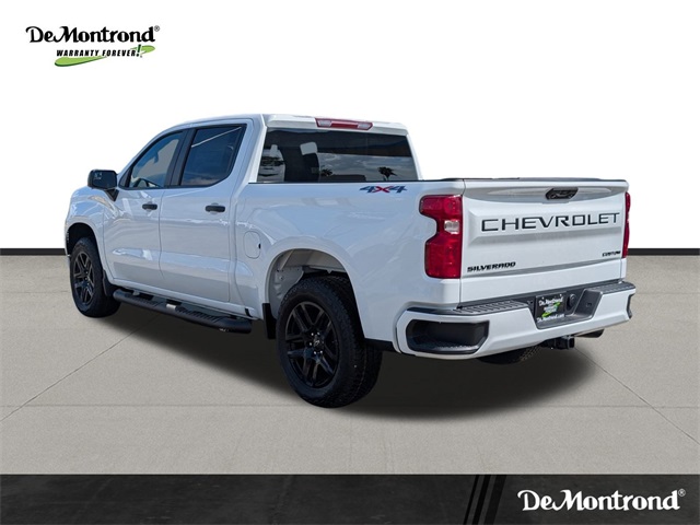 2025 Chevrolet Silverado 1500 Custom White at Monument Chevrolet