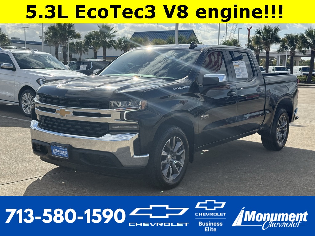 2021 Chevrolet Silverado 1500 LT Black at Classic Chevrolet Galveston