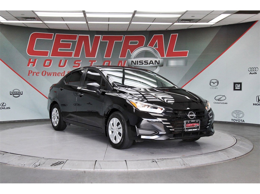 2024 Nissan Versa 1.6 S Black at Durrett Motor Company
