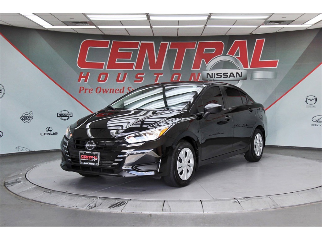 2024 Nissan Versa 1.6 S Black at Durrett Motor Company