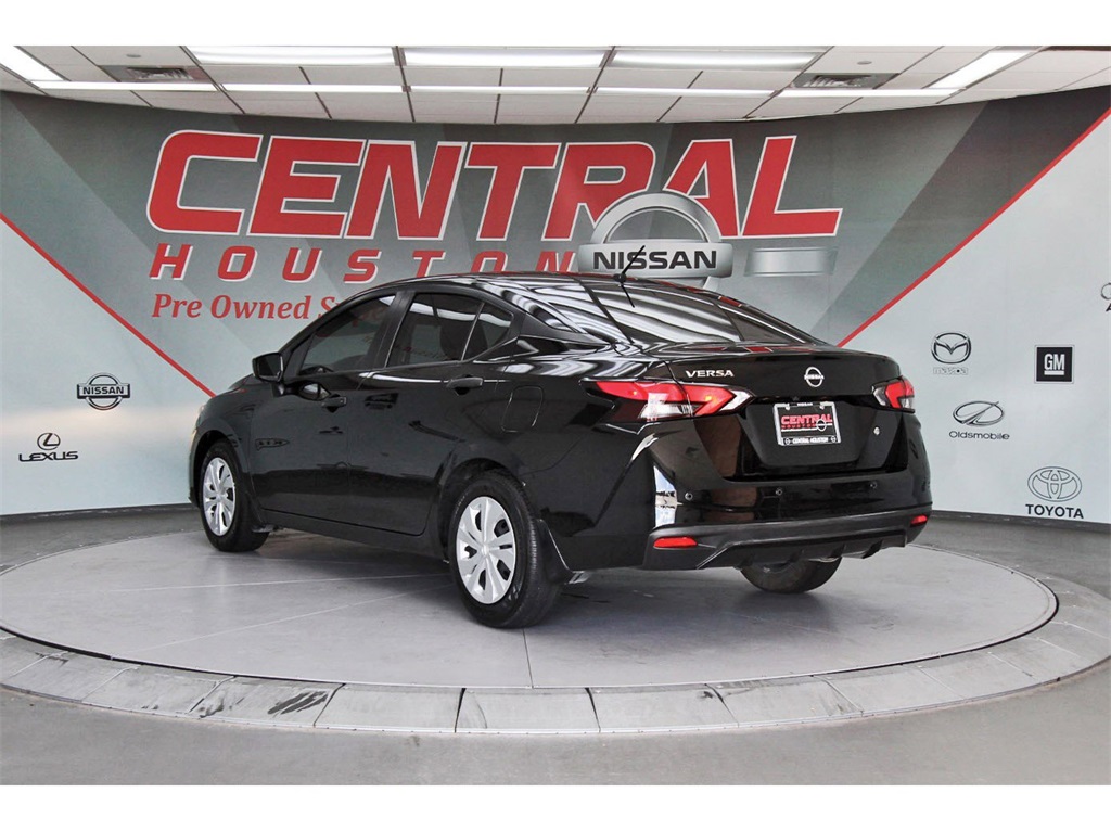 2024 Nissan Versa 1.6 S Black at Durrett Motor Company