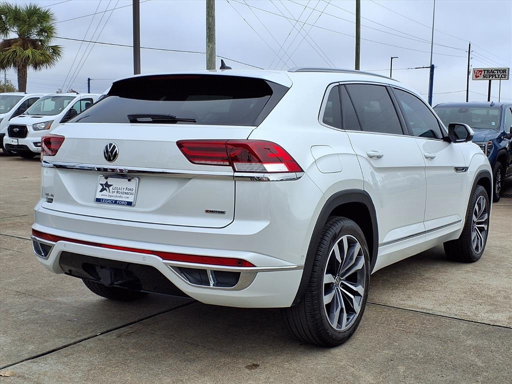 2022 Volkswagen Atlas Cross Sport 3.6L V6 SEL Premium R-Line White at DeMontrond Auto Country