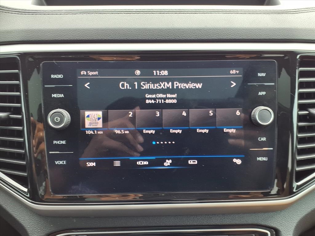 2022 Volkswagen Atlas Cross Sport 3.6L V6 SEL Premium R-Line White at DeMontrond Auto Country