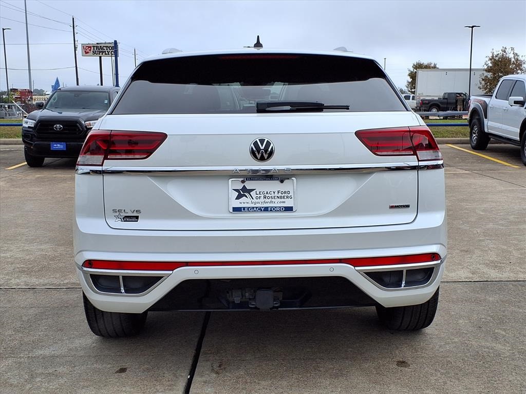2022 Volkswagen Atlas Cross Sport 3.6L V6 SEL Premium R-Line White at DeMontrond Auto Country