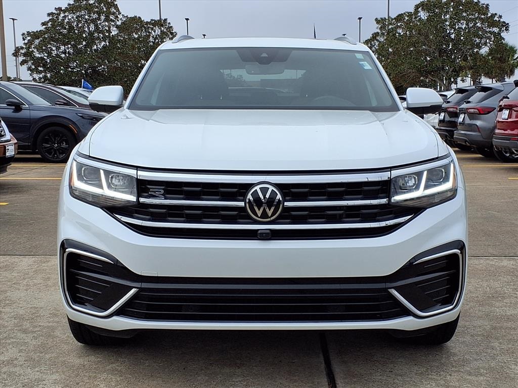 2022 Volkswagen Atlas Cross Sport 3.6L V6 SEL Premium R-Line White at DeMontrond Auto Country