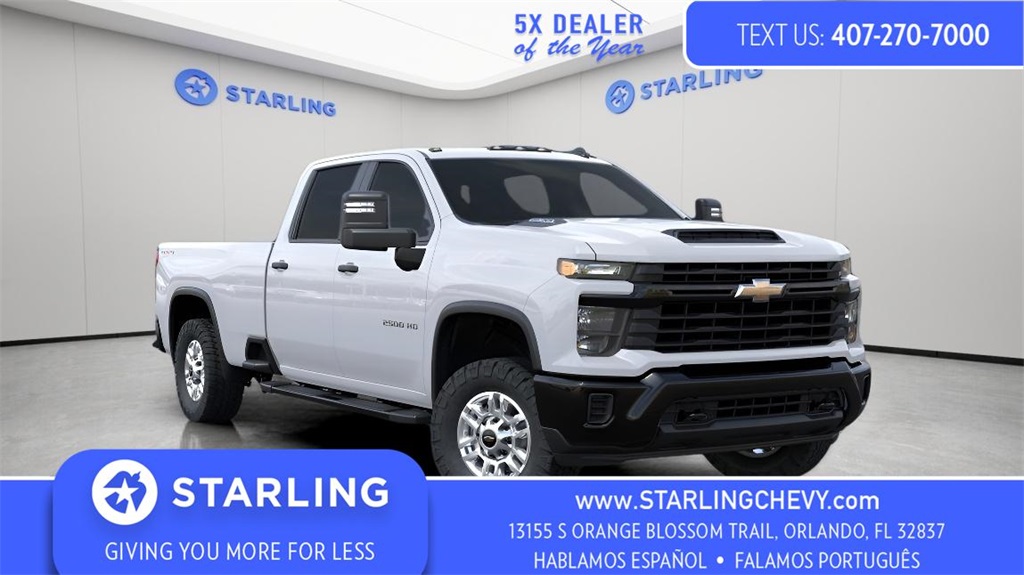 2026 Chevrolet Silverado 2500HD Work Truck Crew Cab 4WD