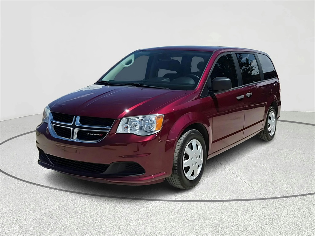 2019 Dodge Grand Caravan SE Red at DeMontrond Auto Country