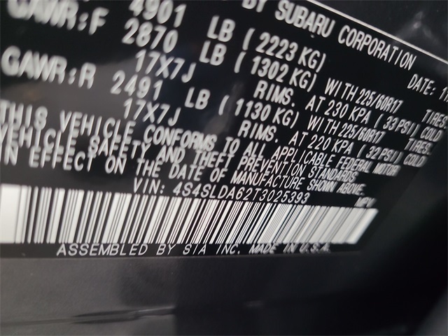 2026 – Subaru – Forester