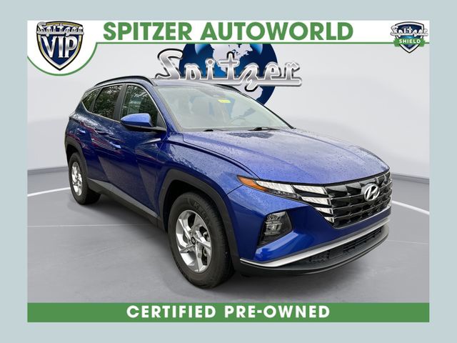Intense Blue 2024 Hyundai Tucson SUV / Crossover All-Wheel Drive 8-Speed Automatic
