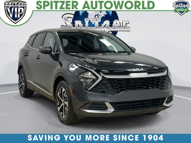 Gravity Gray 2023 Kia Sportage SUV / Crossover Front-Wheel Drive 8-Speed Automatic
