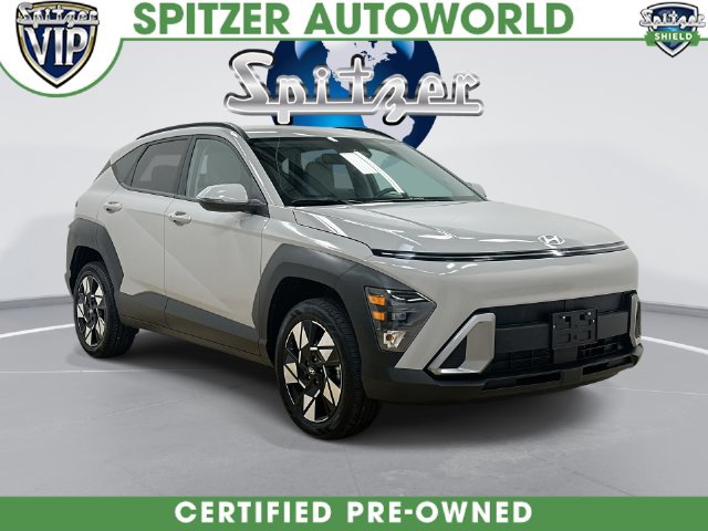 Cyber Gray Metallic 2025 Hyundai Kona SUV / Crossover All-Wheel Drive Continuously Variable Transmission