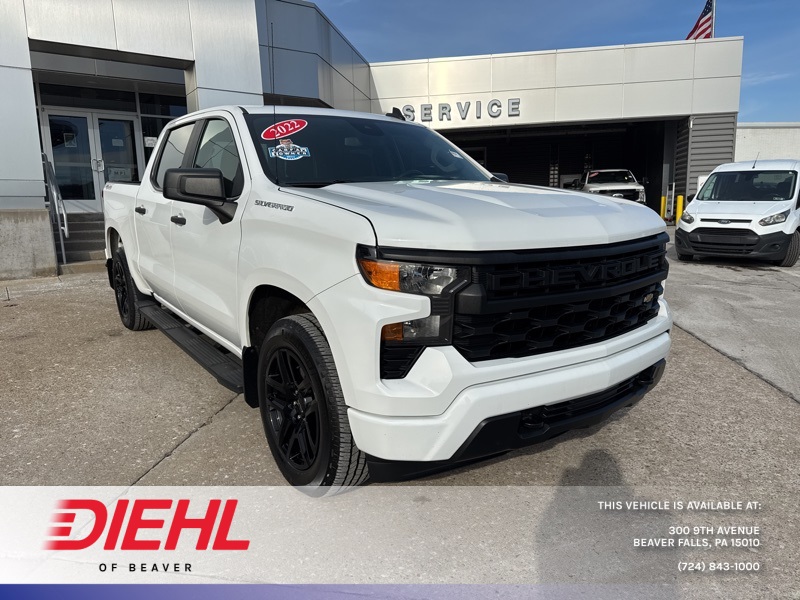 2022 Chevrolet Silverado 1500 Custom Crew Cab 4WD
