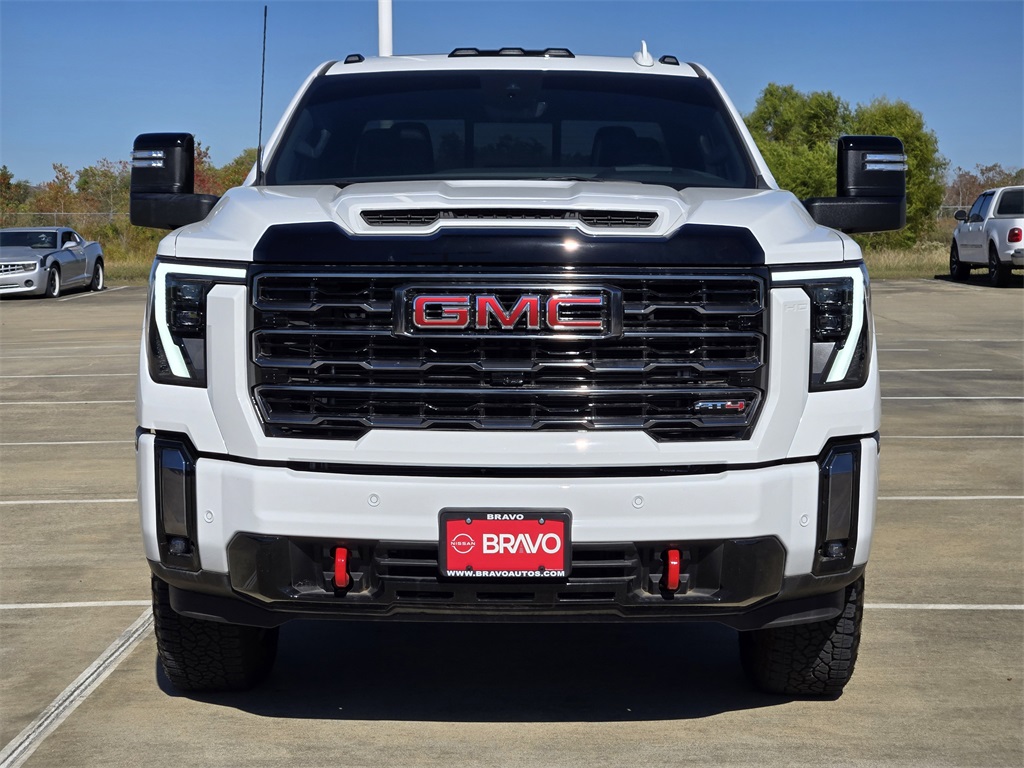 2024 GMC Sierra 2500HD AT4 White at DeMontrond Ford