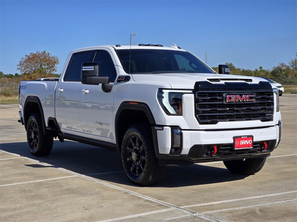 2024 GMC Sierra 2500HD AT4 White at DeMontrond Ford