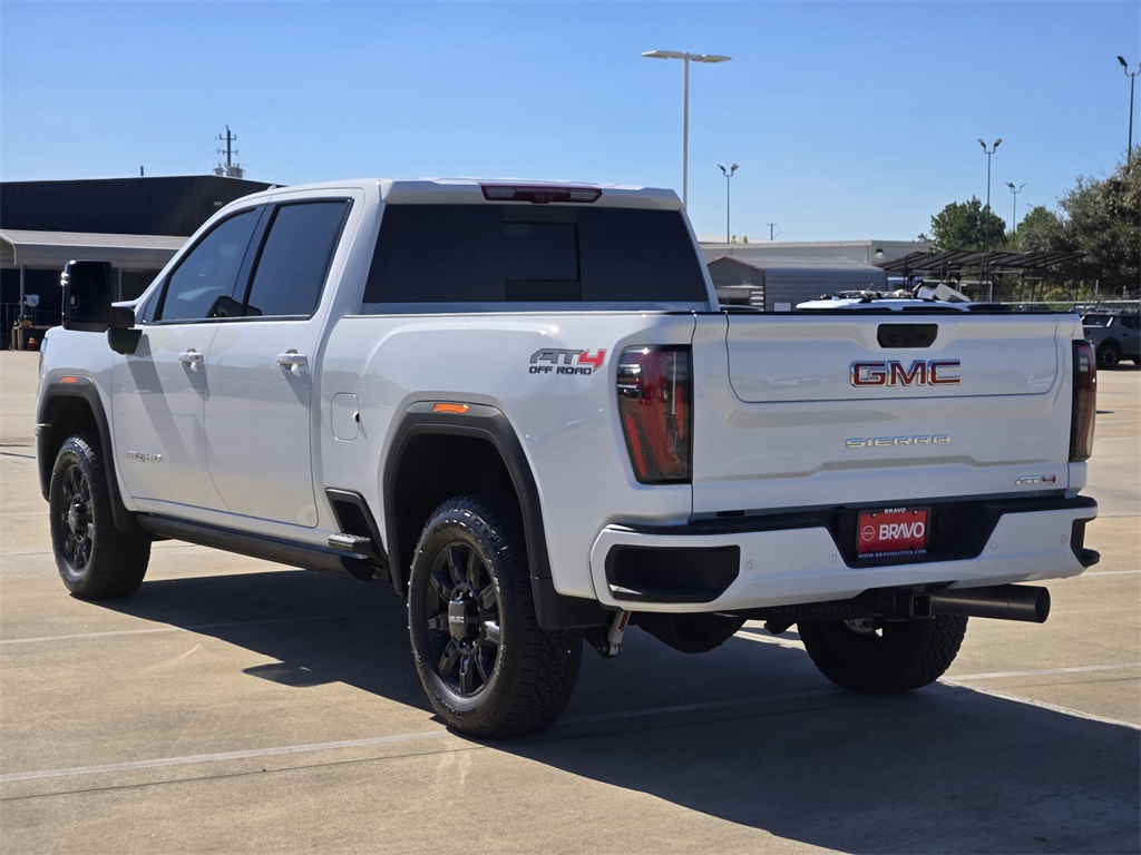 2024 GMC Sierra 2500HD AT4 White at DeMontrond Ford
