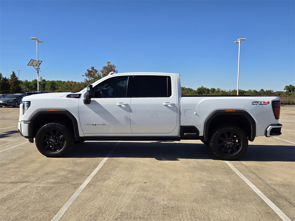 2024 GMC Sierra 2500HD AT4 White at DeMontrond Ford
