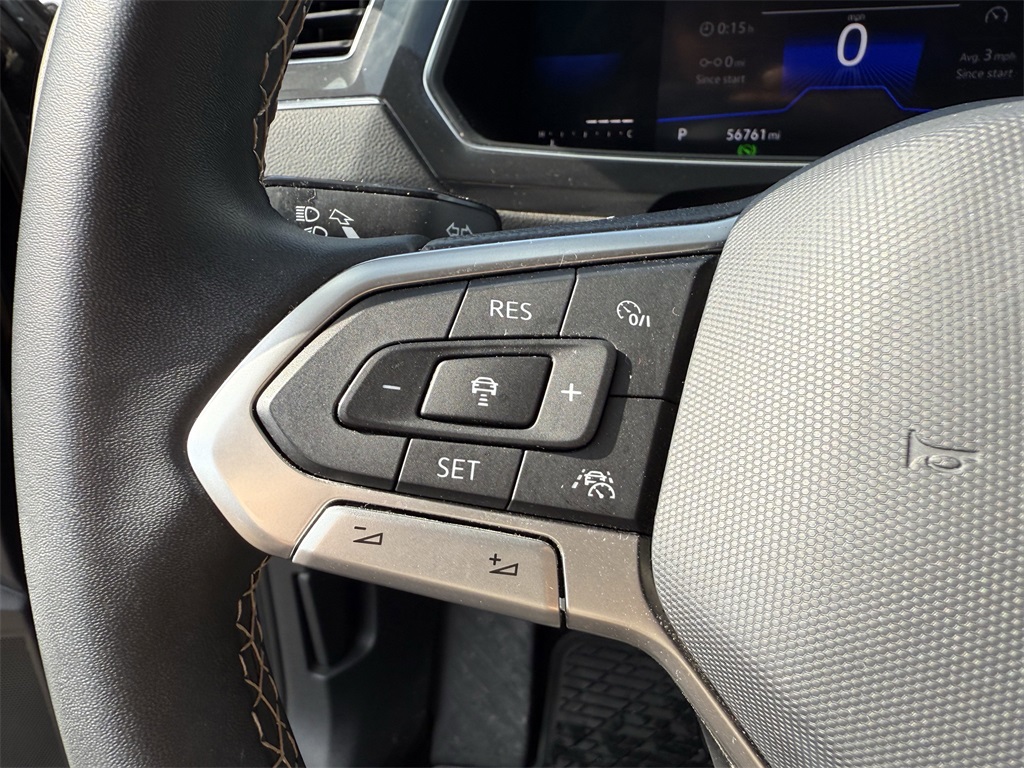 2022 Volkswagen Tiguan 2.0T SE Black at Durrett Motor Company