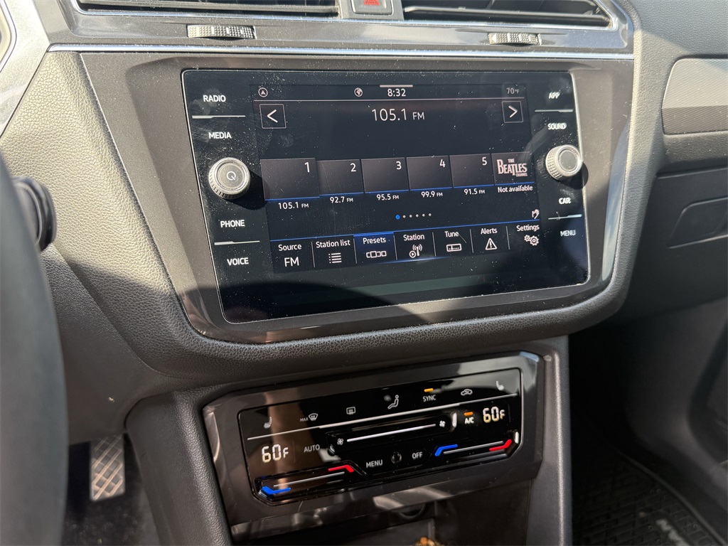 2022 Volkswagen Tiguan 2.0T SE Black at Durrett Motor Company