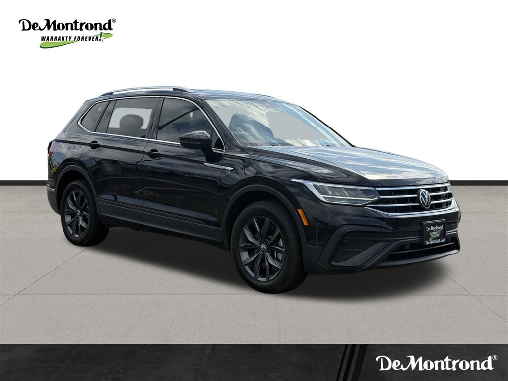 2022 Volkswagen Tiguan 2.0T SE Black at Durrett Motor Company