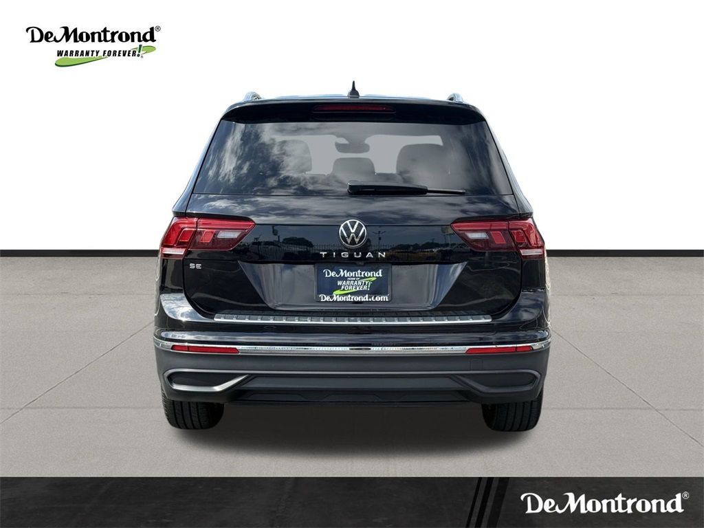 2022 Volkswagen Tiguan 2.0T SE Black at Durrett Motor Company