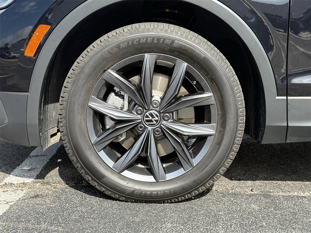 2022 Volkswagen Tiguan 2.0T SE Black at Durrett Motor Company