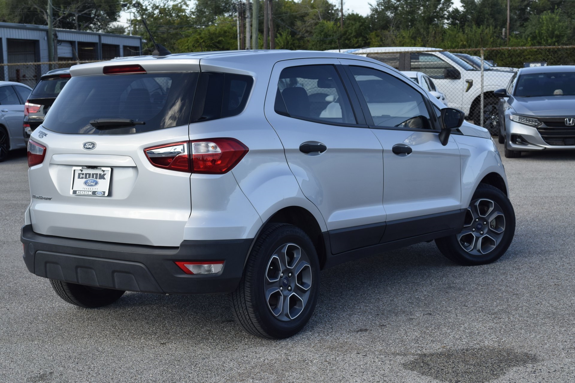 2021 Ford EcoSport S Silver at Baytown Hyundai