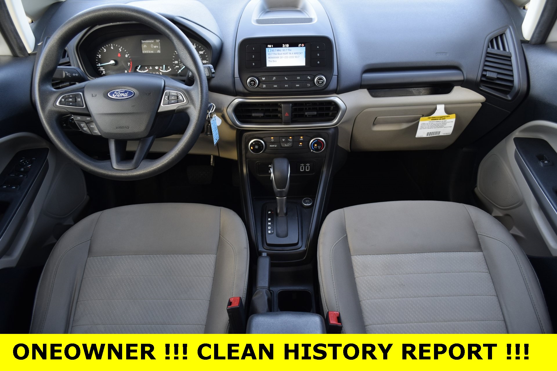 2021 Ford EcoSport S Silver at Baytown Hyundai