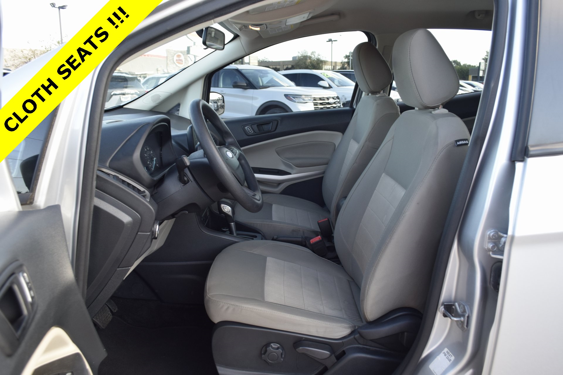 2021 Ford EcoSport S Silver at Baytown Hyundai