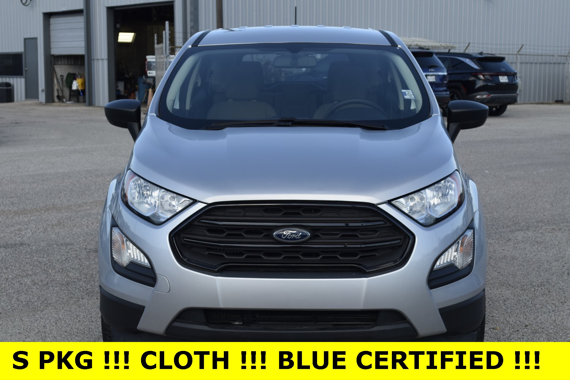 2021 Ford EcoSport S Silver at Baytown Hyundai