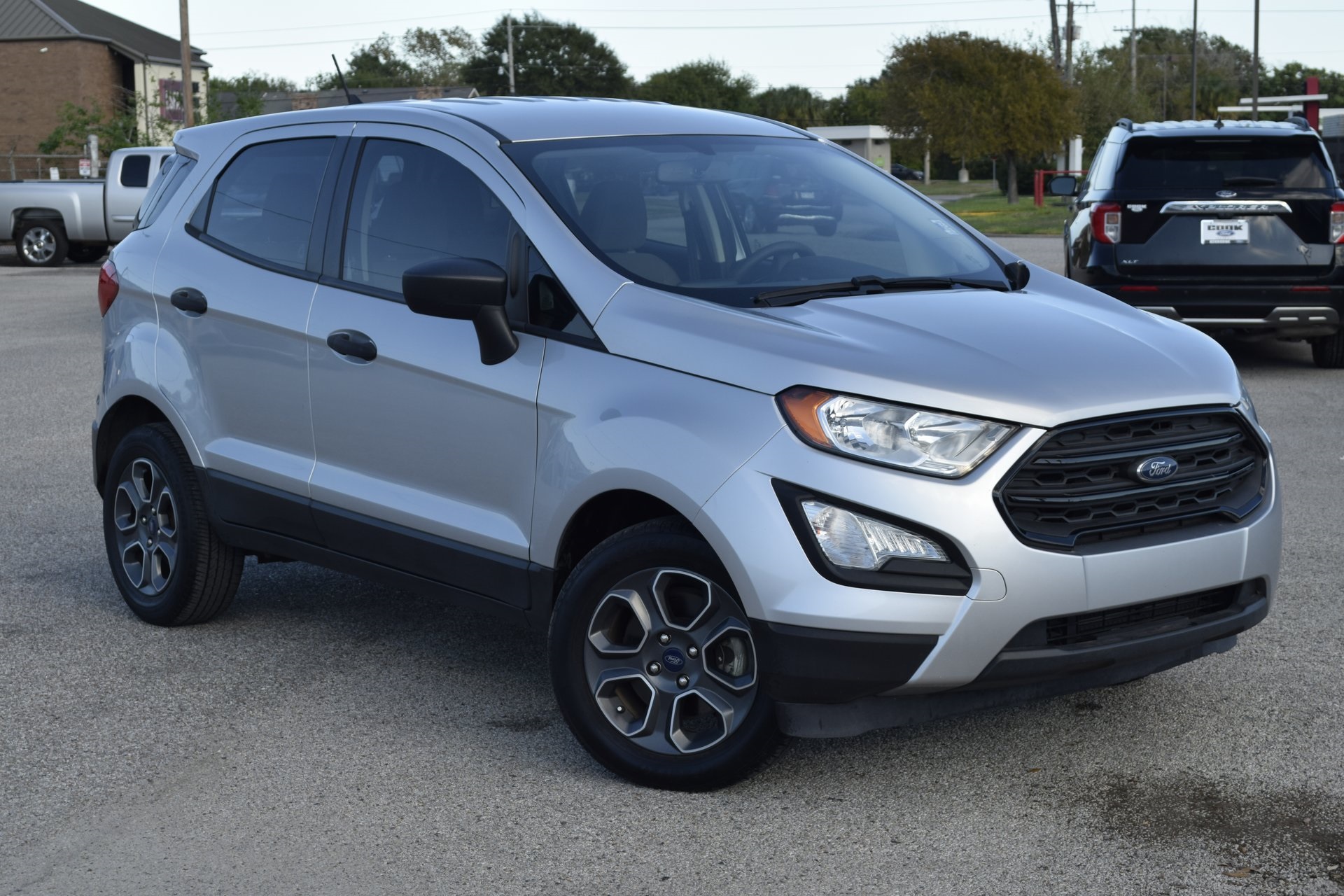 2021 Ford EcoSport S Silver at Baytown Hyundai