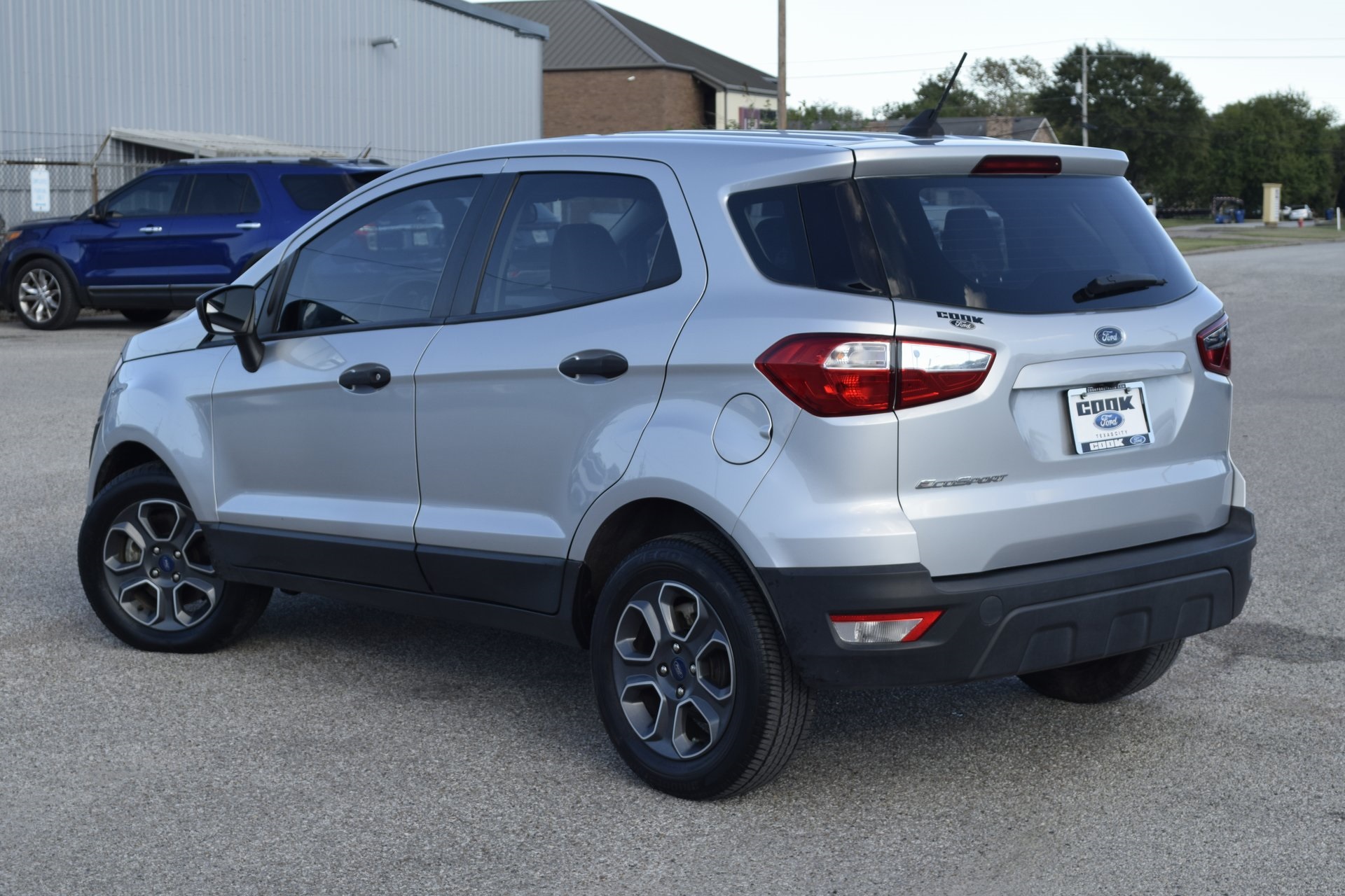 2021 Ford EcoSport S Silver at Baytown Hyundai